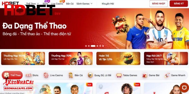 Một số điểm vượt trội của nhà cái HDBET